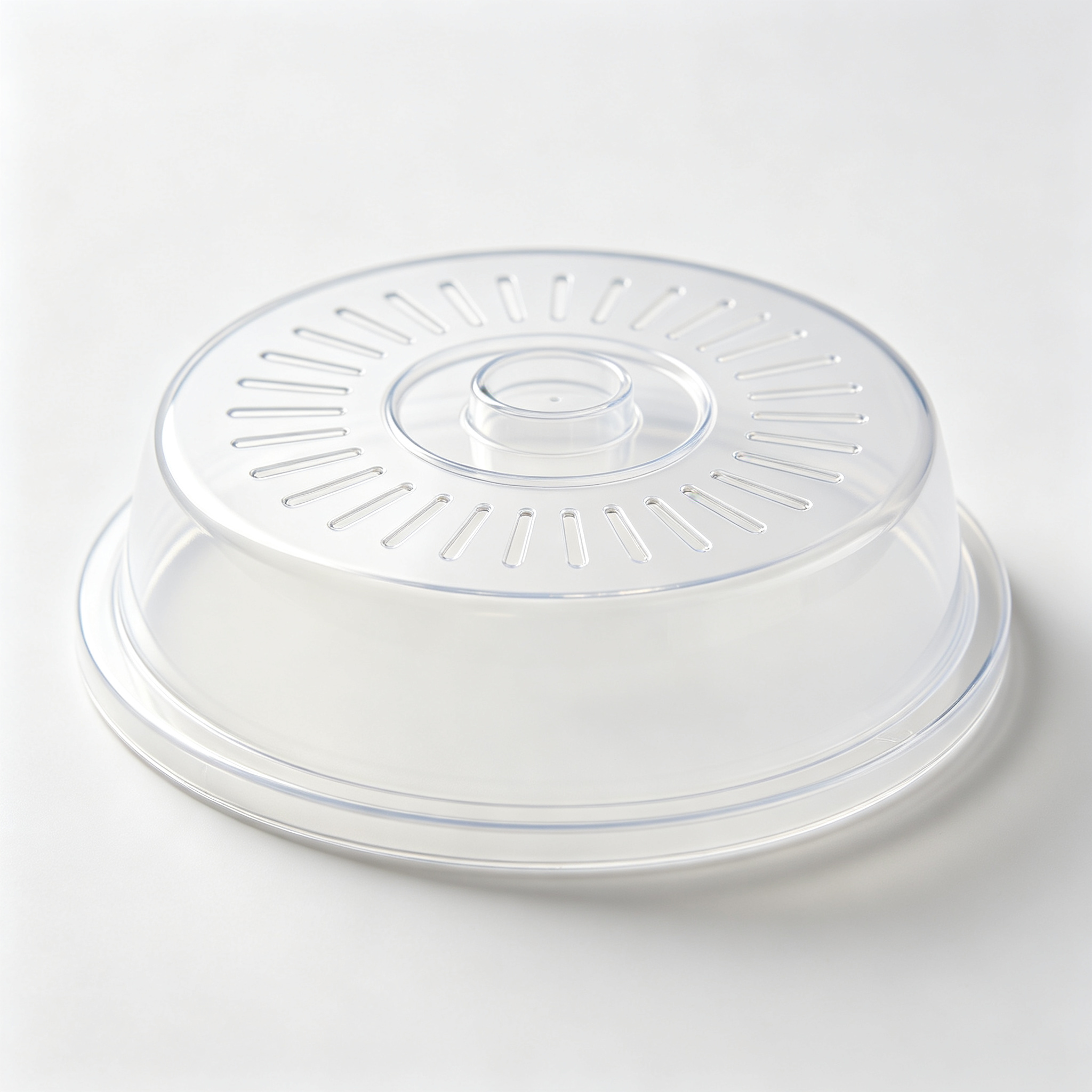 kitchengadget Microwave Safe Food Splatter Cover with Steam Vents