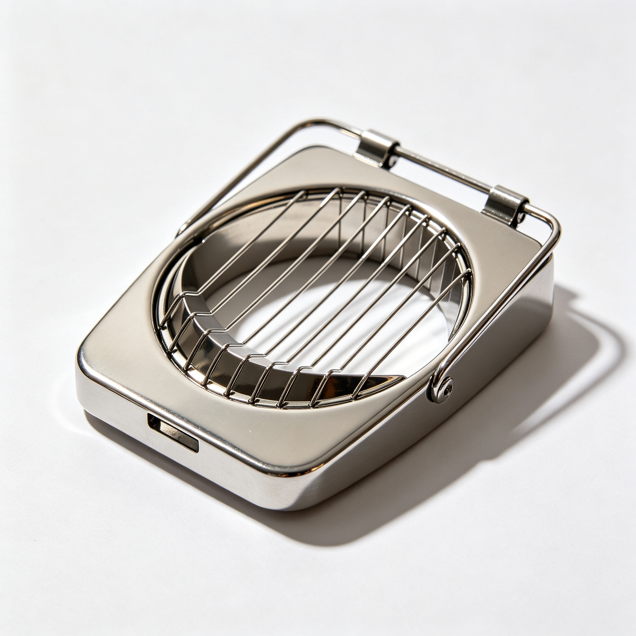 kitchengadget Stainless Steel Egg Slicer for Hard Boiled Eggs